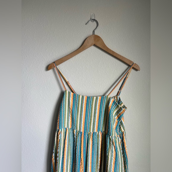 Roller rabbit Devon seersucker wide leg jumpsuit - Picture 5 of 8